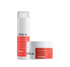 Let Me Be Nutre Action Gelatin Collagen Replacement Hair Kit 2 Itens - ProSalon
