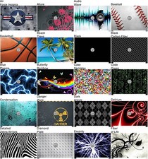 Choose Any 1 Vinyl Decal/Skin for Dell Latitude D620 - D630 Laptop Lid Free Ship