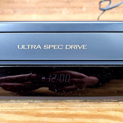 JVC HR-A41U VHS Video Cassette Recorder/Player - Black - No Remote - Tested - Picture 4 of 17