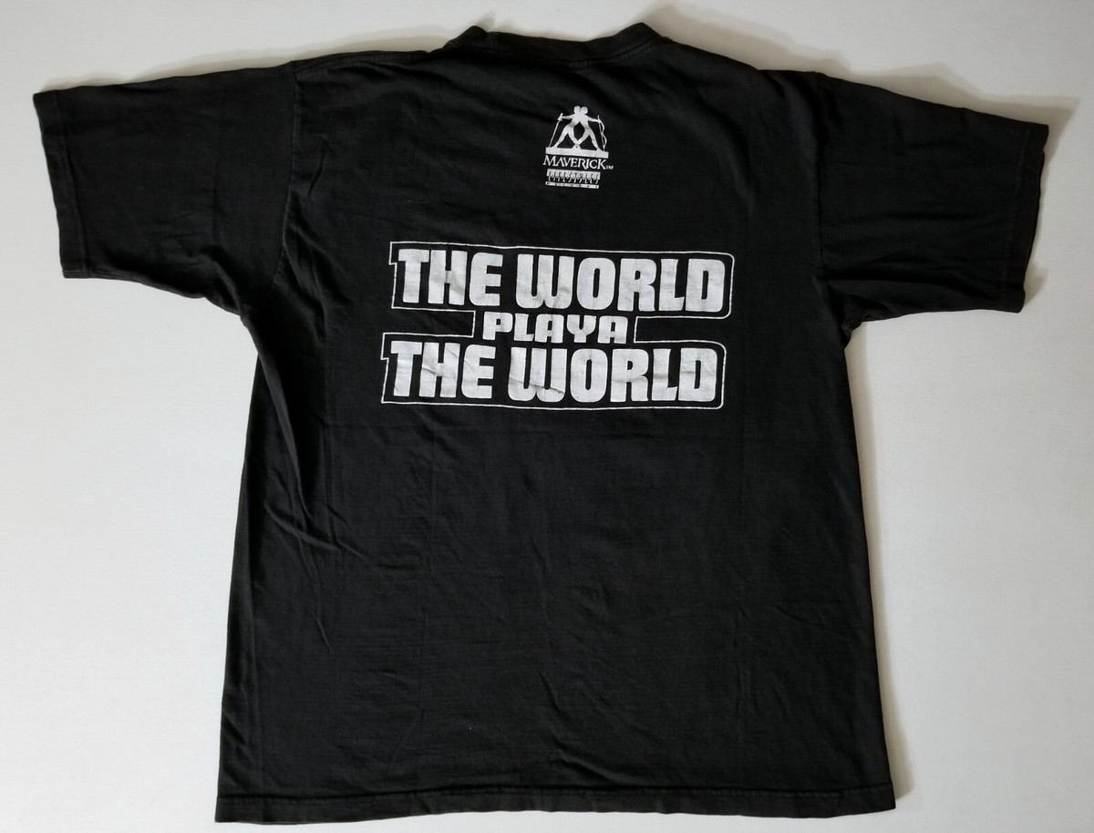 DJ BATTLECAT PROMO XXL T-SHIRT RAP HIPHOP MAVERICK RECORDS G