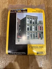 1st NATIONAL BANK  Design Preservation Models DPM 11800 HO Model Building Kit