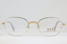 GREAT VINTAGE NEW TIFFANY TJ15 23K GOLD PLATED EYEGLASSES MADE IN ITALY