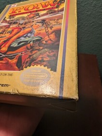 P.O.W. Prisoners of War (Nintendo, NES 1989) CIB Complete in Box! Good Shape