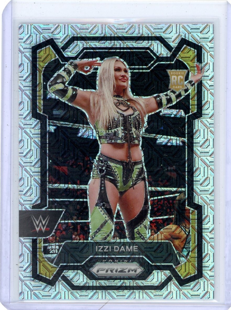 2024 Panini Prizm WWE Izzi Dame Rookie Mojo Prizm 14/25 SSP RC