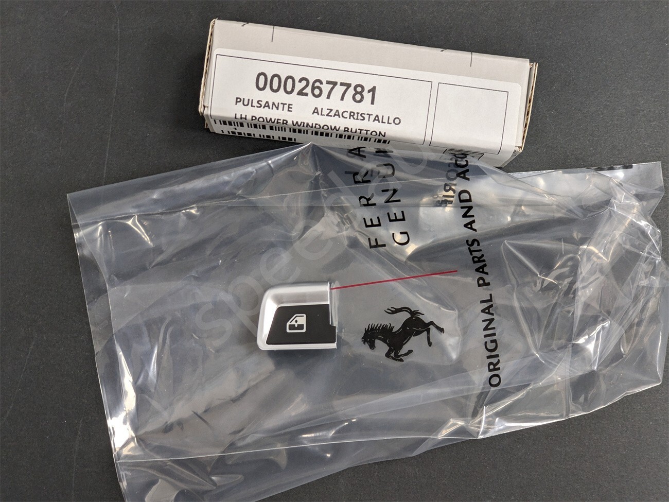 Ferrari F12 Power Window Switch Button Left New 267781