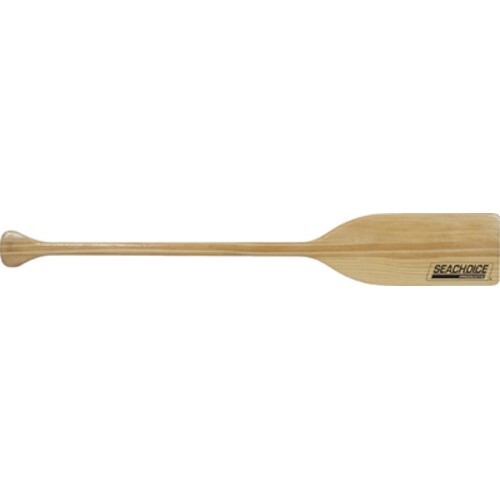 Seachoice Standard Varnished New Zealand Pine Wooden Paddle - 4ft