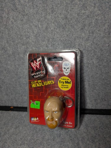 VTG Wrestling WWF STONE COLD STEVE AUSTIN Lot Toy Action Figure Keychain Watch - Picture 3 of 15