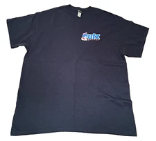 UTZ Quality Foods Employee X-Large Tee Shirt Blue Snack Food Chips C-Blend [C11]