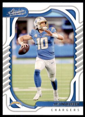 2022 PANINI ABSOLUTE* JUSTIN HERBERT LOS ANGELES CHARGERS #87
