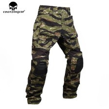 Emerson Tactical Pant Gen3 Camo Combat Trousers BDU Military Clothes W/ Knee Pad