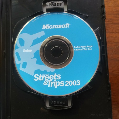 Microsoft Streets & Trips 2003 Map Software - Picture 4 of 4