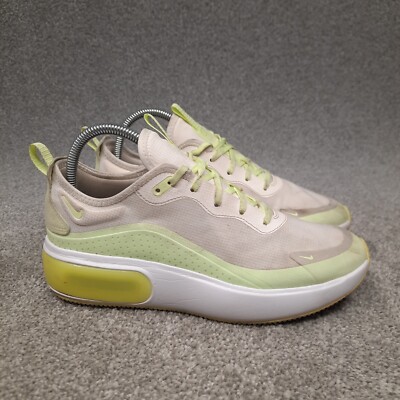 Nike Air Max DIA Womens Running Shoes Sneakers Size 9 White Green AQ4312-004