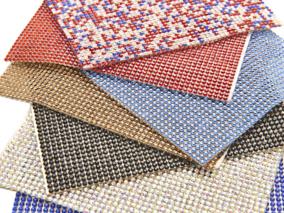 Strass Mesh, EIMASS  Hot Fix Transfer, Crystal Mesh, Strassfolie