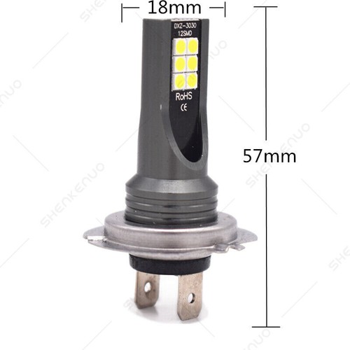 2PC LED Headlight Bulbs Lamp 6000K For Yamaha YZF-R6 03-2015 Replace Halogen CG - Picture 8 of 11