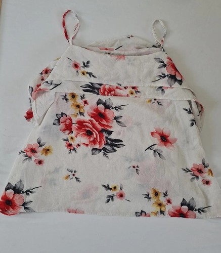 Damen Tanktop Markenlos Größe (Karobilder) Ärmellos Elfenbein Mix 14800 - Bild 10 von 12