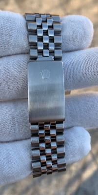 Rolex Datejust 16234 Silver Jubilee Bracelet with Silver Bezel