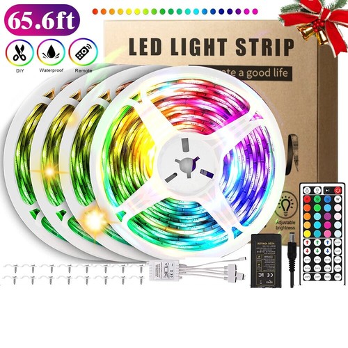 USB-Powered RGB Color Changing 5050 LED Strip Lights - 4m Kit For TV, PC, Room Backlighting (5V DC)