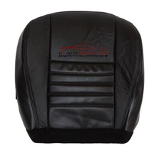 99-04 Compatible with Mustang GT Driver BottomReplacement Leather Seat Cover BLK