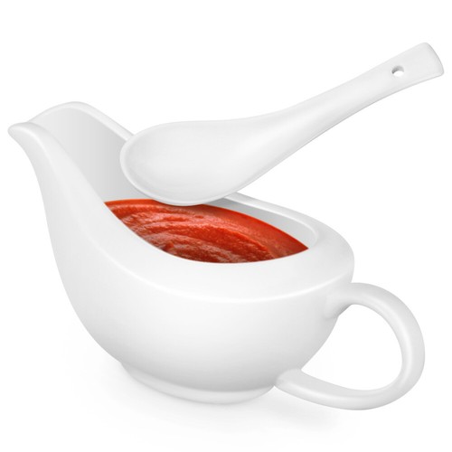 Ciotola Gravy Ceramica Gravy Barca Servizio Ciotole Immersione Salsa Tazza Contenitore Salsa