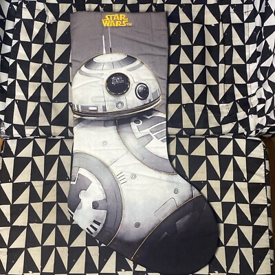 Star Wars Bb8 Christmas Stocking Hanging 18  Robot Movie Hanger Ornament