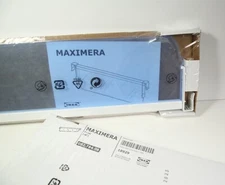 New IKEA MAXIMERA Drawer Divider W 30" Medium H 4 3/4" White/ Clear 002.784.08
