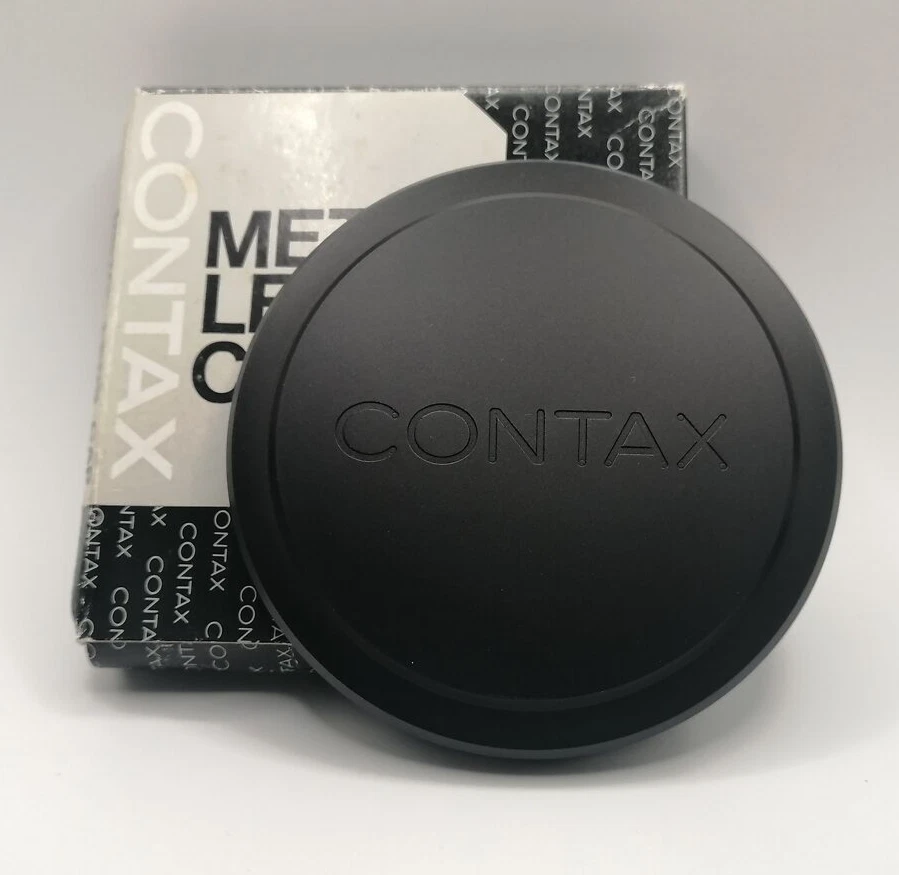 🎦VIDEO👀✨Unused✨ Contax Metal Lens Cap Black 89mm K-84 From JAPAN - Image 4 of 4