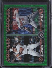 2024 Topps Update Green Crackle Foil #315 David Banuelos Matt Krook Serial #/499