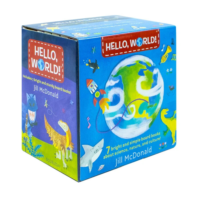 Hello, World! 7 Books Collection Box Set By Jill Mcdonald, Board