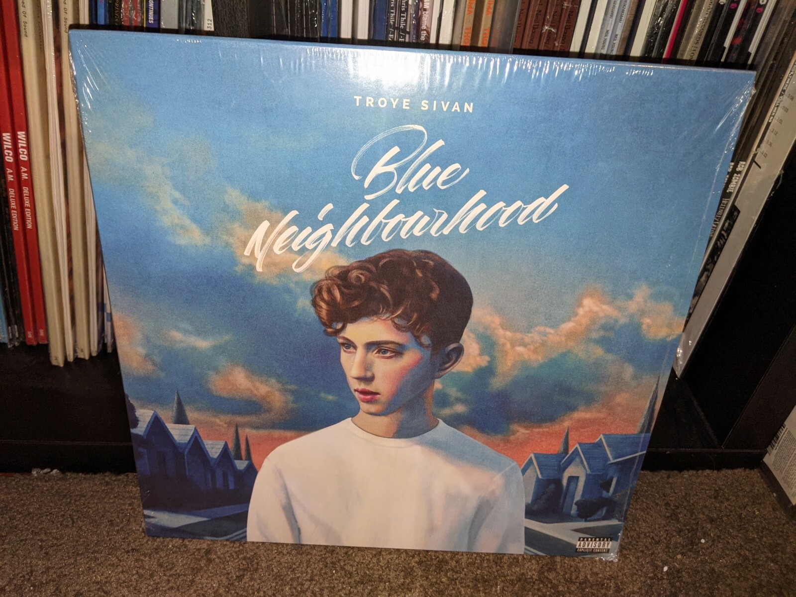 Тройе Сиван синий винил районе 2 ЛП новый и запечатанный!! Синий Районе