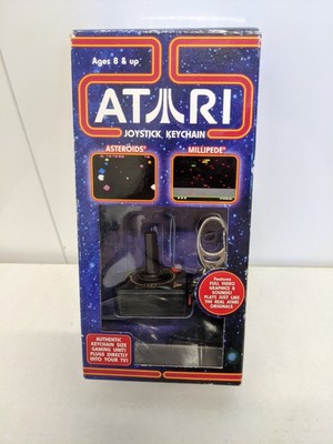Basic Fun Atari Joystick Keychain Asteroids And Millipede