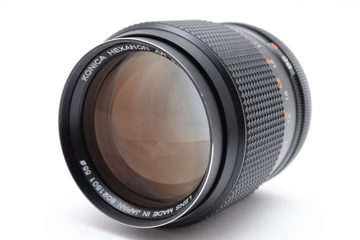 Konica HEXANON AR 85mm f/1.8 MF Portrait AR Mount Lens From Konica HEXANON AR 85mm f/1.8 MF Portrait AR Mount Lens From