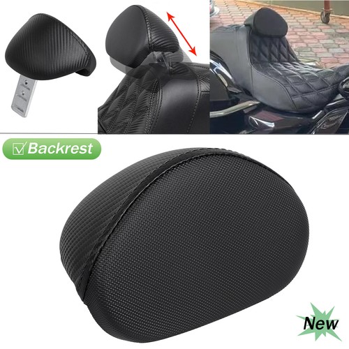 Rider Driver Backrest Pad Fit For Harley Touring Electra Street Glide 2008-2023 - Picture 2 of 16