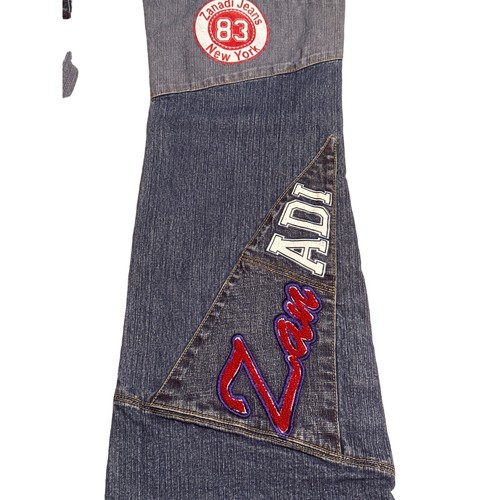 Vintage Zanadi 83 Patch Jeans NYC Dark Wash Size 9 - Picture 11 of 11