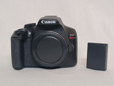 Canon EOS Rebel T6 18.0 MP Digital SLR Camera Body (DS126621) w/ Battery & Cap