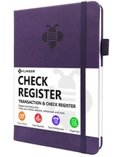 Check Registers Checkbook Log Book for Personal and Small Business