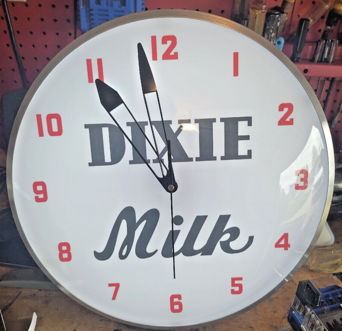Fresh Milk Wall Clock ニューゲート イギリス 【公式通販】