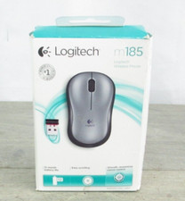 Logitech M185 Wireless Mouse - Blue Brand New Open box Tested