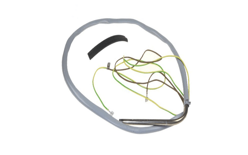 RÉSISTANCE COUDÉE (160MM) 135W 230-240V 3 FILS (1M) POUR RÉFRIGÉRATEUR