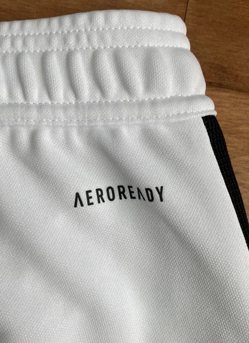 adidas Tiro Track Pants Kids' Soccer Futbol Futsal White Black Boys Small NWT!! - Picture 8 of 8
