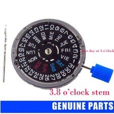 24 Jewels NH36A Automatic Mechanical Movement 3 3.8 o'clock English Spanish