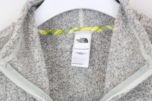 The North Face Sweatshirt Damen M Reißverschluss Muster Grau - Bild 4 von 9