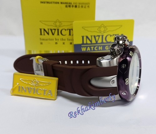 Invicta 14461 Reserve Venom Men Watch 53.7mm Steel Brown W/R 1000MT Swiss Quartz - Picture 6 of 12