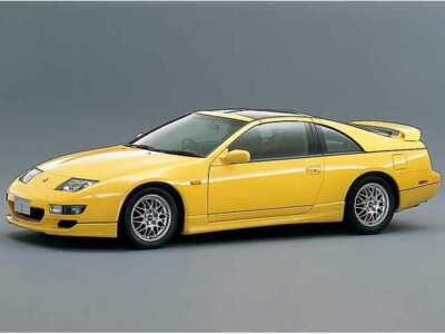 NISSAN FAIRLADY Z 300ZX Z32 93-98 Genuine Front Gold-Black Emblem