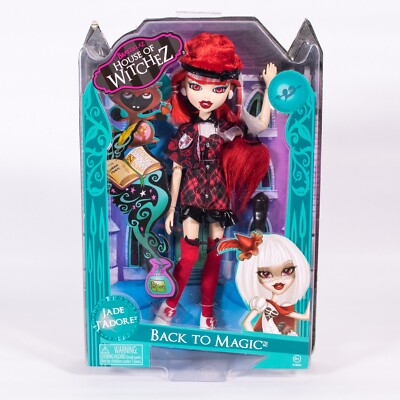 NEU UND VERPACKT MGA Bratzillaz House of Witchez Zurück zur Magie - Jade J'Adore