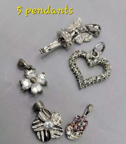 Jewelry Lot All pieces Wearable! 50 Pieces Earrings | Pendants- Lots Of Pieces! - Picture 2 of 10