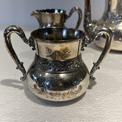 Simpson Hall Miller & Co. 601 3 Piece Tea Pot Set | eBay