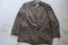 Vintage Givenchy Monsieur Brown Men's Suit Jacket Blazer