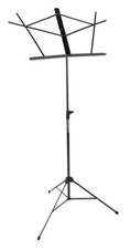 DELUXE FOLDING MUSIC STAND W/BAG, WHITE 2 Units 