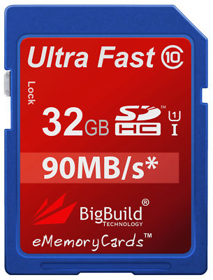 32GB Memory card for Samsung ES28 Camera Class 10 90MB/s