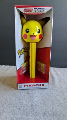   Giant PIKACHU POKEMON Pez Dispenser 12  Tall w Candy ~ Limited Edition ~ New